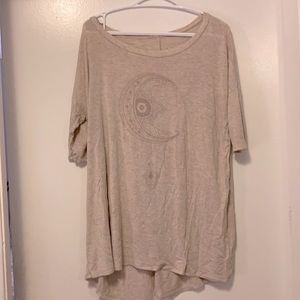 Jackson Rowe oversized quarter length tee